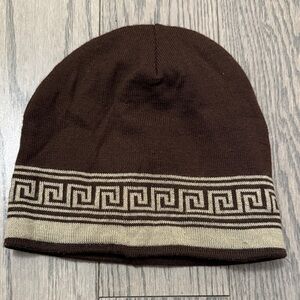 Versace Men’s Dark Brown Winter hat